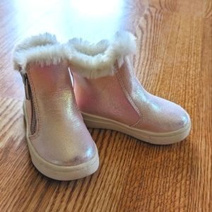 Self Esteem baby toddler girl winter warm snow shoes boots. Size: 5